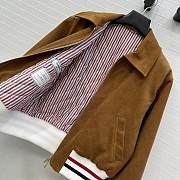 Bagsaaa Thom Browne Wale Corduroy Down Filled Cropped Flight Jacket - 4