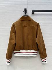 Bagsaaa Thom Browne Wale Corduroy Down Filled Cropped Flight Jacket - 3