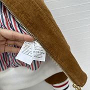 Bagsaaa Thom Browne Wale Corduroy Down Filled Cropped Flight Jacket - 2