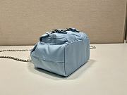 Bagsaaa mini Prada Re-Nylon backpack blue - 18.5cm - 3