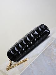 Bagsaaa YSL Saint Laurent Cassandre Carré Matelassé Pouch black - 18.5cm - 3