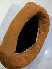 Bagsaaa YSL ICARINO in quilted suede 851689 Caramel Cognac - 17/26 cm - 2
