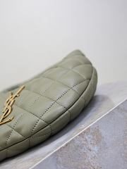 Bagsaaa YSL ICARINO in quilted nappa 851689 Strong Moss - 17cm - 2