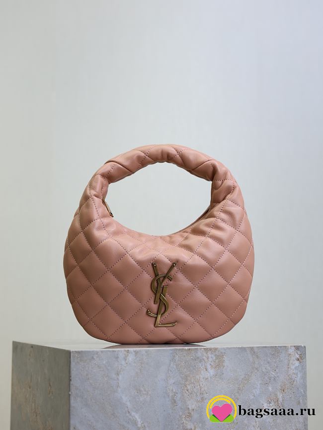 Bagsaaa YSL ICARINO in quilted nappa 851689 Pink - 17cm - 1