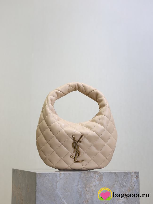 Bagsaaa YSL ICARINO in quilted nappa 851689 Beige - 17cm - 1