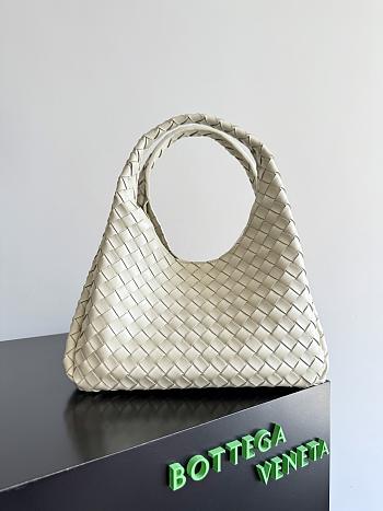 Bagsaaa Bottega Veneta Campana Bag 844249 Sea Salt - 33cm