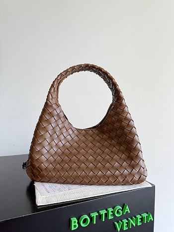 Bagsaaa Bottega Veneta Campana Bag 844249 Brown - 33cm