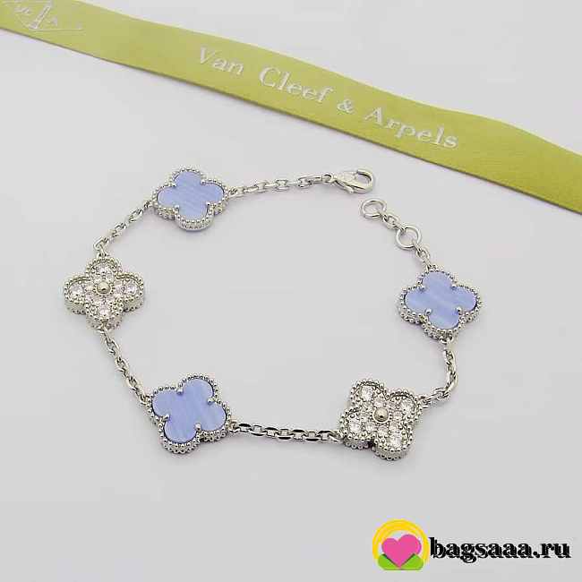 Bagsaaa Van Cleef & Arpel Alhambra, Paved Diamond Bracelet  - 1