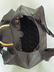Bagsaaa Fendi Large Spy Dark Brown leather bag - 48 cm - 3