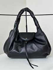 Bagsaaa Fendi Large Spy Black leather bag - 48 cm - 1