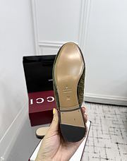 Bagsaaa Gucci Women's Princetown slipper 802163 green GG velvet - 3