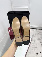 Bagsaaa Gucci Women's Princetown slipper 802163 brown GG velvet - 3