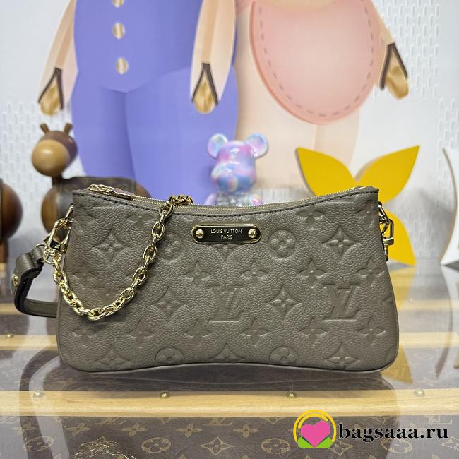Bagsaaa LV M25816 Pochette Liv Smoke Gray - 24.5cm - 1