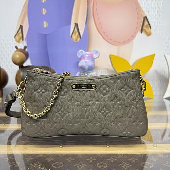Bagsaaa LV M25816 Pochette Liv Smoke Gray - 24.5cm