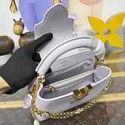 Bagsaaa LV M25476 Capucines East-West Mini Misty Lilac - 22cm - 4
