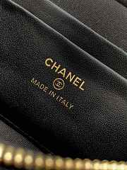 Bagsaaa Chanel Long Vanity with chain AP4933 black caviar - 17cm - 4