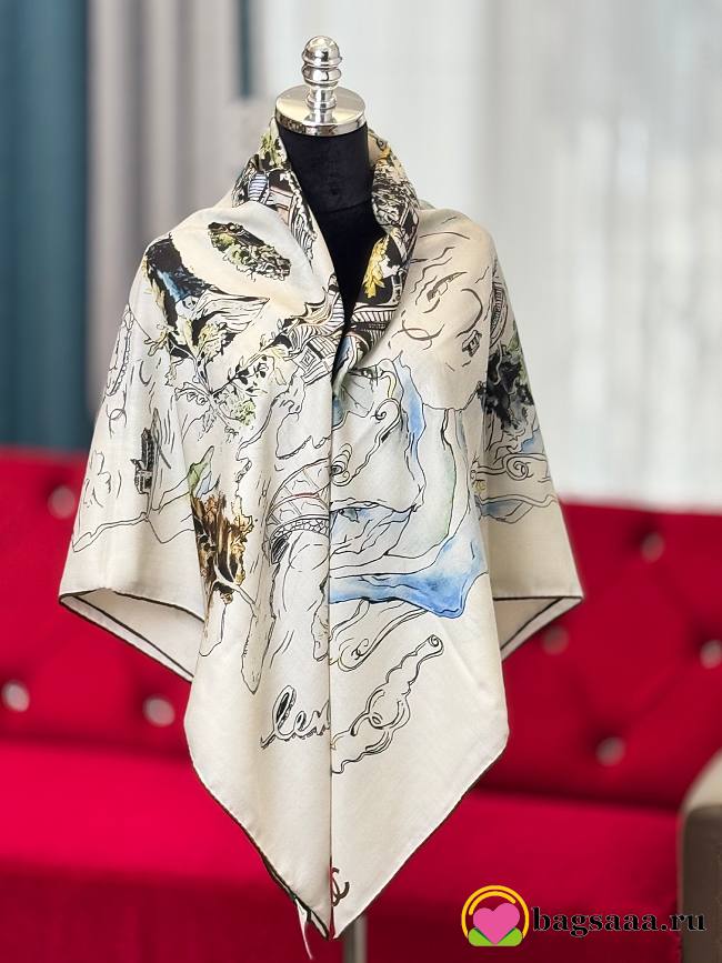 Bagsaaa Chanel Scarf - 140*140cm - 1