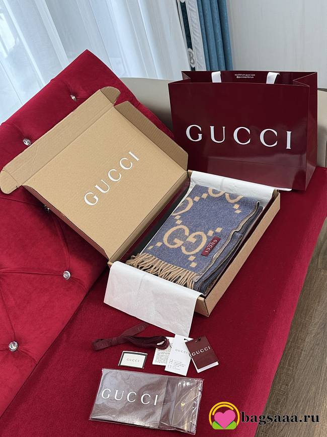 Bagsaaa Gucci Scarf - 45*200cm (01) - 1