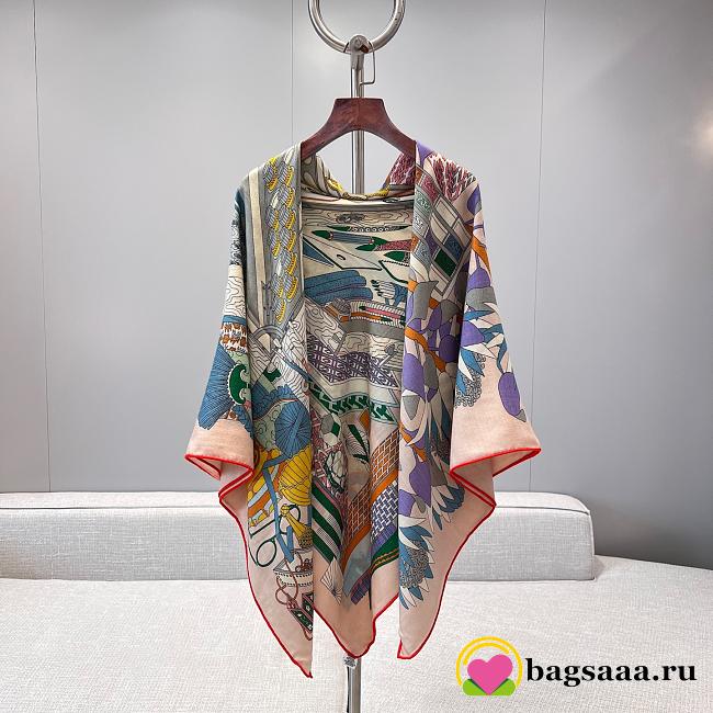 Bagsaaa Hermes Scarf - 136x137cm - 1