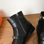 Bagsaaa Hermes Kelsy ankle boot black - 3