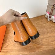 Bagsaaa Hermes Kelsy ankle boot brown - 3