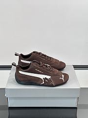 Bagsaaa Speedcat Suede Balenciaga Sneaker Brown - 1