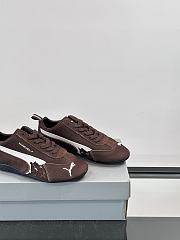Bagsaaa Speedcat Suede Balenciaga Sneaker Brown - 3