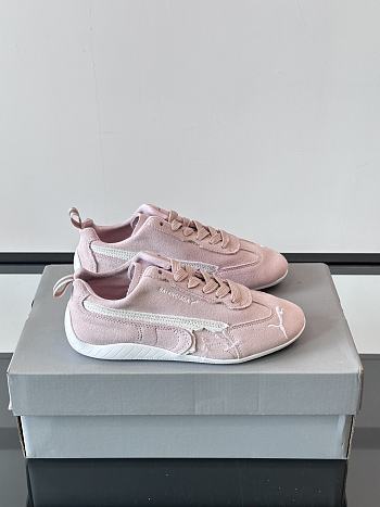 Bagsaaa Speedcat Suede Balenciaga Sneaker Pink