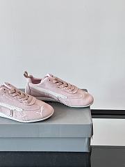 Bagsaaa Speedcat Suede Balenciaga Sneaker Pink - 4