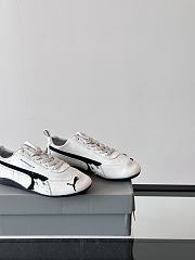 Bagsaaa Speedcat Suede Balenciaga Sneaker White - 4