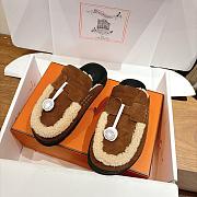 Bagsaaa Hermes Go mule brown - 1