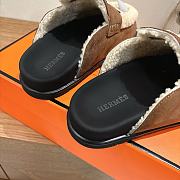 Bagsaaa Hermes Go mule brown - 4