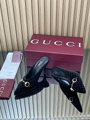 Bagsaaa Gucci Women's mule with Horsebit 835739 black - 8.5cm - 2