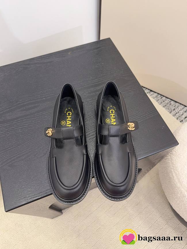 Bagsaaa Chanel Mocassins G46799 black - 1