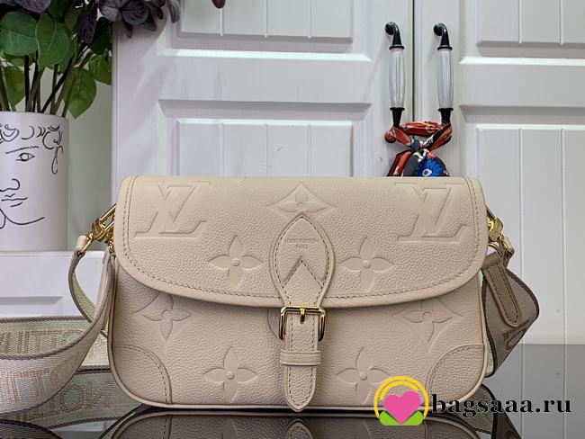 Bagsaaa LV M13231 Diane Bag Sand - 24cm - 1
