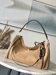 Bagsaaa LV M26451 Express Travel Bag Hazelnut Brown Suede - 45cm - 1