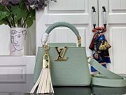 Bagsaaa LV M15157 Capucines Mini Jade Green - 21cm - 1