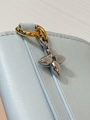 Bagsaaa LV M14614 Tiny Recto Verso Card Holder LV Bloom Azure Blue - 10cm - 2