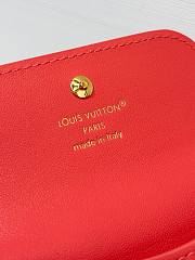 Bagsaaa LV M14615 Tiny Recto Verso Card Holder LV Bloom Sweet Coral - 10cm - 2