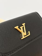 Bagsaaa LV M14626 Tiny Recto Verso Card Holder LV Bloom Black - 10cm - 4