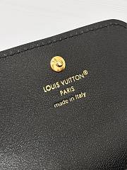 Bagsaaa LV M14626 Tiny Recto Verso Card Holder LV Bloom Black - 10cm - 2