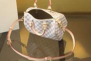 Bagsaaa Louis Vuitton N40608 Speedy Bandoulière 25 Damier Azur - 25cm - 4