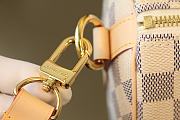 Bagsaaa Louis Vuitton N40608 Speedy Bandoulière 25 Damier Azur - 25cm - 2