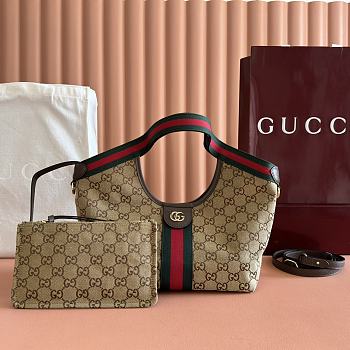 Bagsaaa Gucci Giglio small tote bag 860845 beige - 25cm