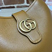Bagsaaa Gucci Aphrodite medium shoulder bag 726274 brown - 39cm - 3