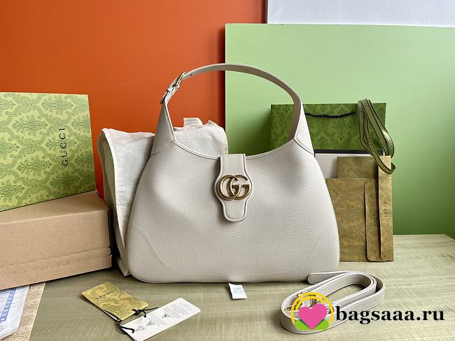 Bagsaaa Gucci Aphrodite medium shoulder bag 726274 white - 39cm - 1