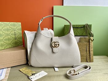 Bagsaaa Gucci Aphrodite medium shoulder bag 726274 white - 39cm
