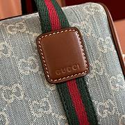 Bagsaaa Gucci Mini GG handbag 859975 blue - 20cm - 3