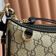 Bagsaaa Gucci GG Emblem small shoulder bag 847447 black - 24cm - 2
