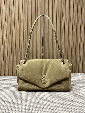 Bagsaaa YSL CALYPSO large in suede 777399 beige - 38cm